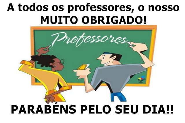 TEMOS FÉ E ACREDITAMOS NA FORÇA DO PROFESSOR!