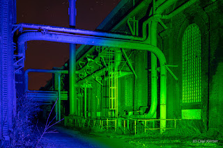 Workshop Nachtfotografie Lightpainting Industriedenkmal Ruhrgebiet Olaf Kerber Hamm