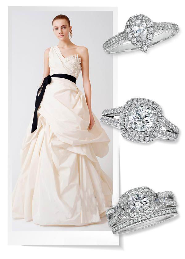 Ring Plan from'Vera Wang Love' Vera Wang wedding dress is the main plan