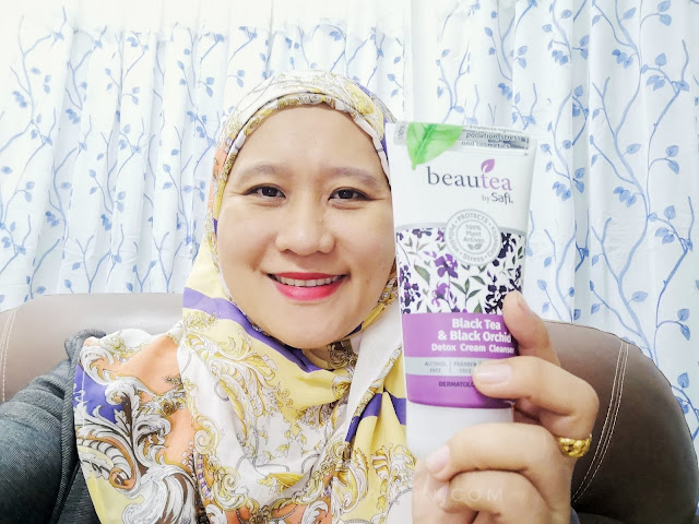 MUKA BREAKOUT ! MUMMY GUNAKAN BEAUTEA by SAFI Gel Pembersih Muka Anti Jerawat – Green Tea & Neem