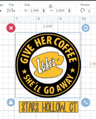 Download Give Her Coffee & She'll Go Away - Gilmore Girls Coffee Mug