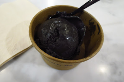 The Dark Gallery, black truffle dark chocolate ice cream