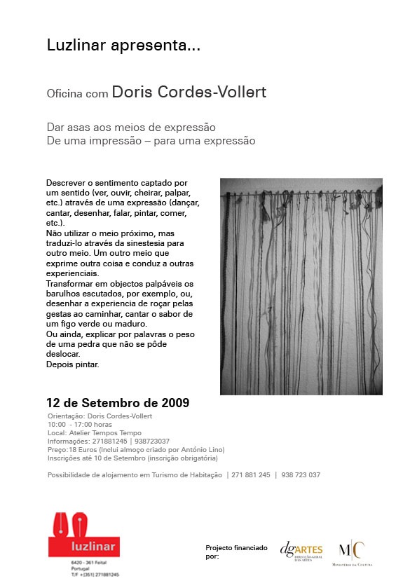Luzlinar apresenta Doris Cordes-Vollert