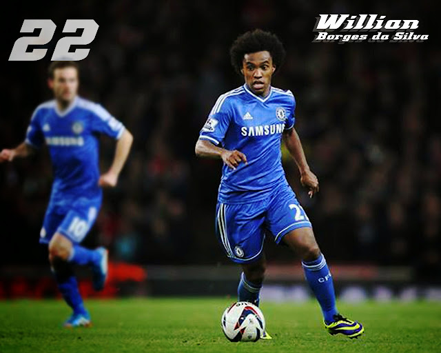 download wallpaper Willian chelseaFc