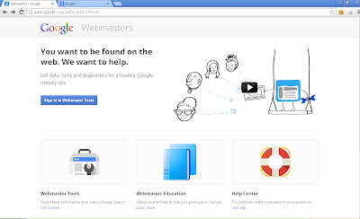  Setting upwards Google Webmaster Tools is rattling tardily Getting started alongside Google webmaster tools