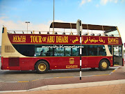 #2 Ride the Big Bus Tour. The ride costs USD55. Mahal gila! (abu dhabi bus tour)