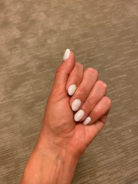 White nails