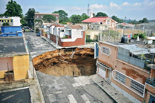 Volcán de Pacaya y desastres naturales en Guatemala