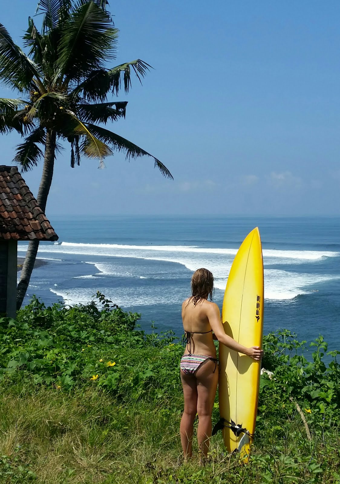 Surfen auf Bali