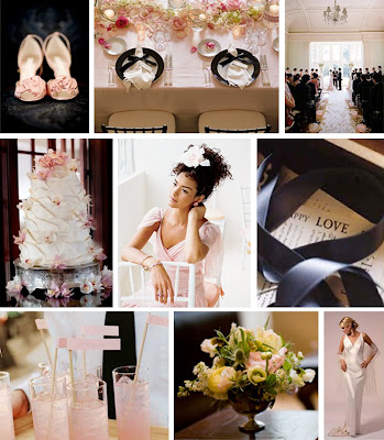 top row LaFleur Weddings Gloria Wong Design middle and right images 