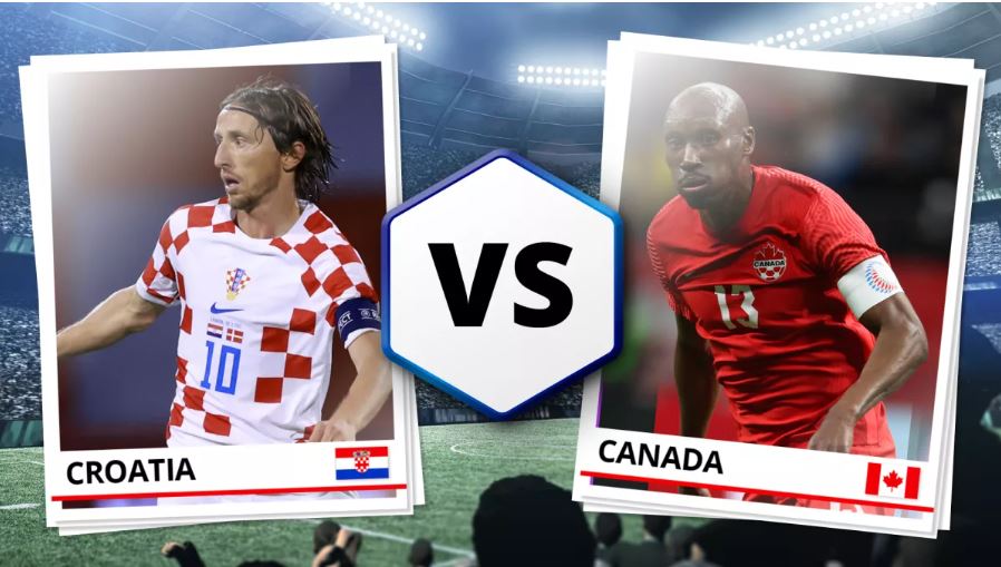 ক্রোয়েশিয়া বনাম কানাডা লাইভ খেলা - Croatia Vs. Canada Live FIFA World Cup 2022