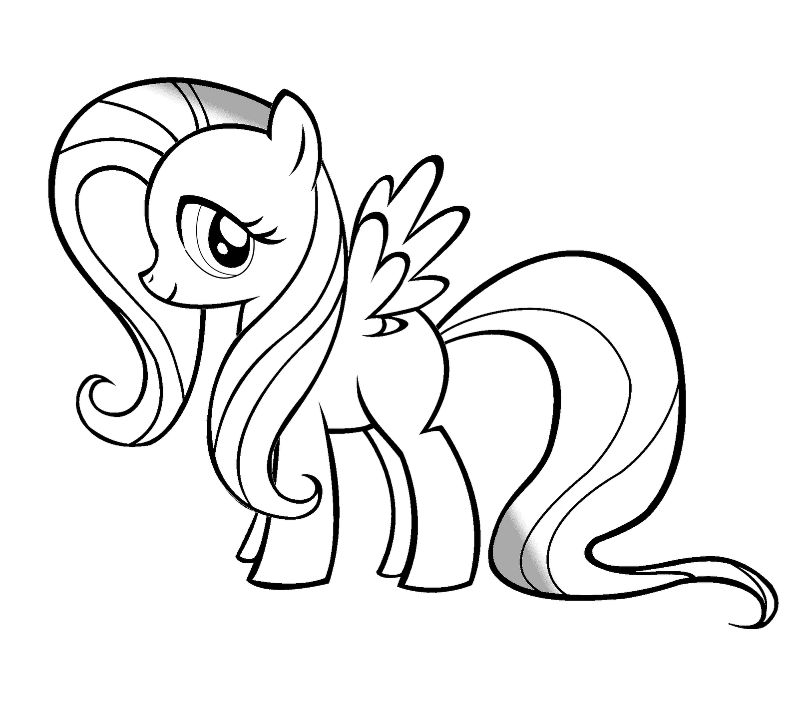 Coloring Fun!: Fluttershy