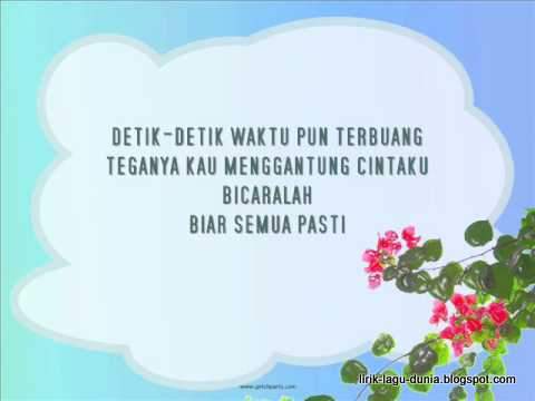 Lirik Lagu Gantung - Melly Goeslaw