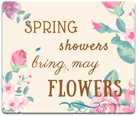 spring showers bring may flowers quote primavera flores citas