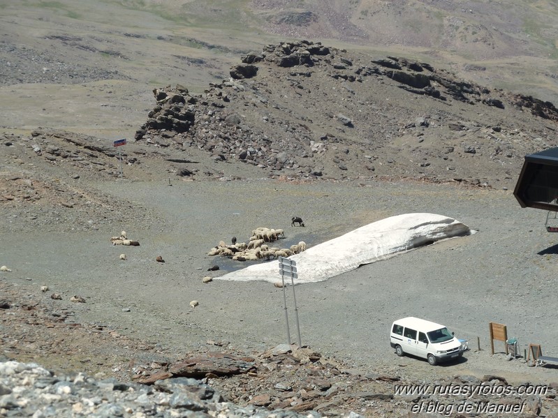 Subida al Veleta desde Pradollano