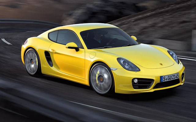 Novo Porsche Cayman 2014 - Amarelo