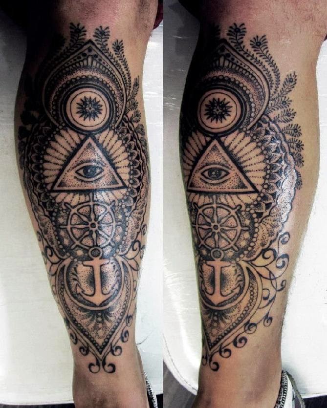 Leg Tattoos For Men   Mens Leg Tattoo Ideas