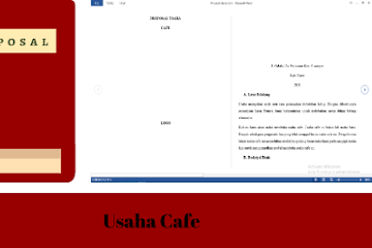 (Pdf) Contoh Proposal Usaha Cafe