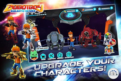 BoBoiBoy Galactic Heroes RPG mod APK