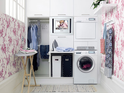 Elegant Laundry Room Design Ideas
