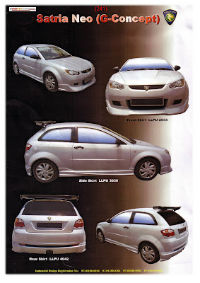 Fire Starting Automobil: Side Skerting Subaru, Vios 