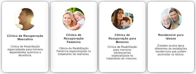 Clínica de Recuperação para dependentes químicos