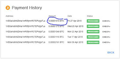 CryptoTab Aplikasi Mining BTC Gratis - Bukti Pembayaran Ke 5