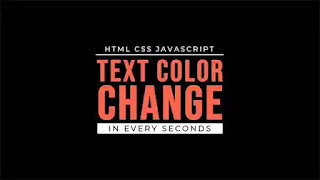 Change Text Color in JavaScript