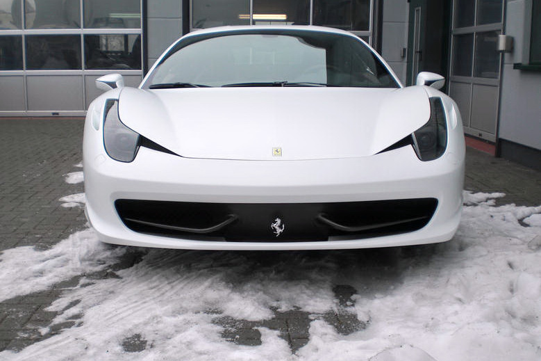 2009 Ferrari 458 Italia White