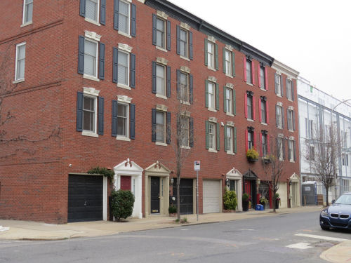 Philadelphia row houses