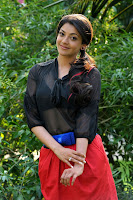 Kajal, In, Black, Tops