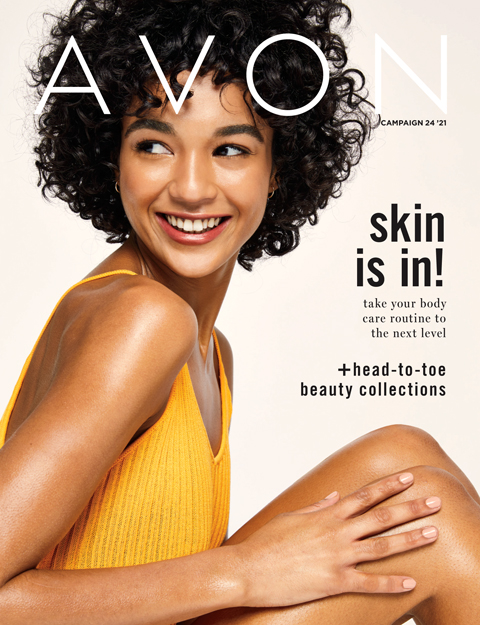 Skin Is In! Avon Flyer Campaign 23 2021