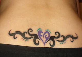 Lower Back Heart Tattoo Gallery 10