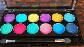 MUA Poptastic- MUA Poptastic Palette- MUA poptastic palette review