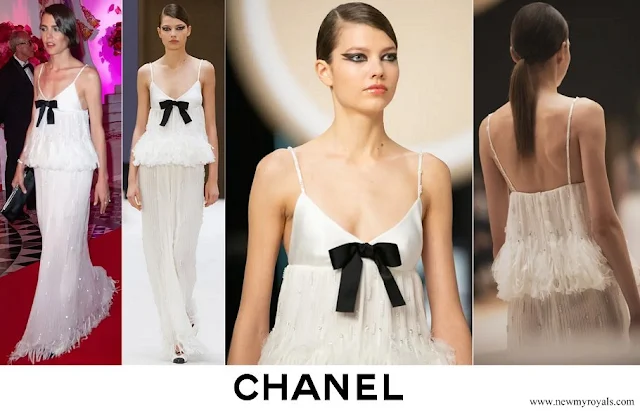 Charlotte Casiraghi wore Chanel SS22 Couture Collection