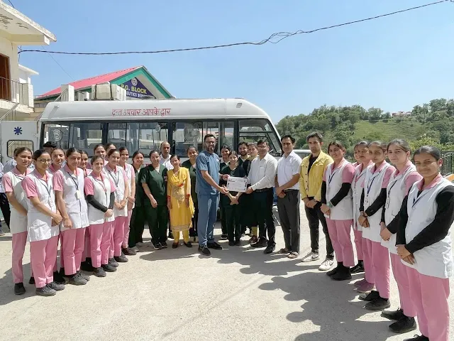 Himachal Dental Collage: हिमाचल डेंटल कॉलेज ने खिलडा में  155 छात्रों के दांत जांचे तथा 26 के दांतों किया इलाज