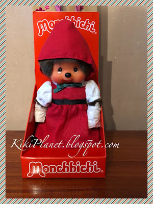 kiki monchhichi chaperon rouge red riding hood doll collection sekiguchi monchichi