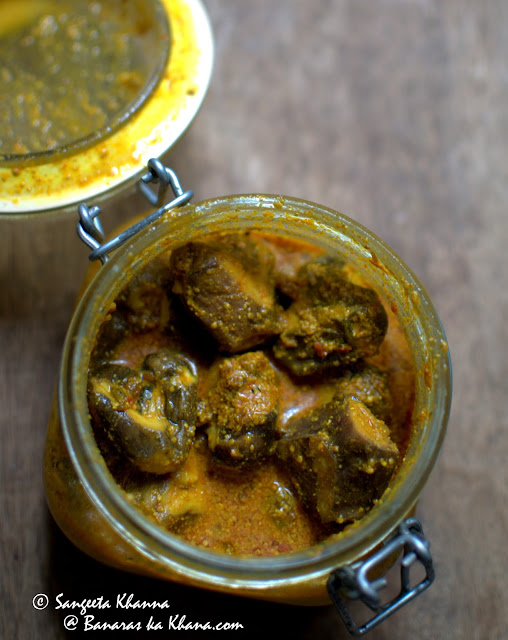 singhade ka achar recipe 