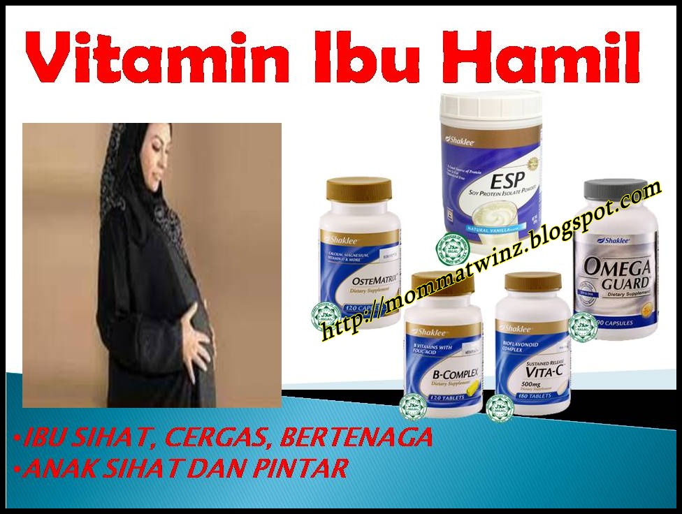 Vitamin ibu hamil : Fungsi dan faedahnya ~ Pengedar 