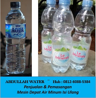 air minum isi enak dan segar - Abdullah Water Medan