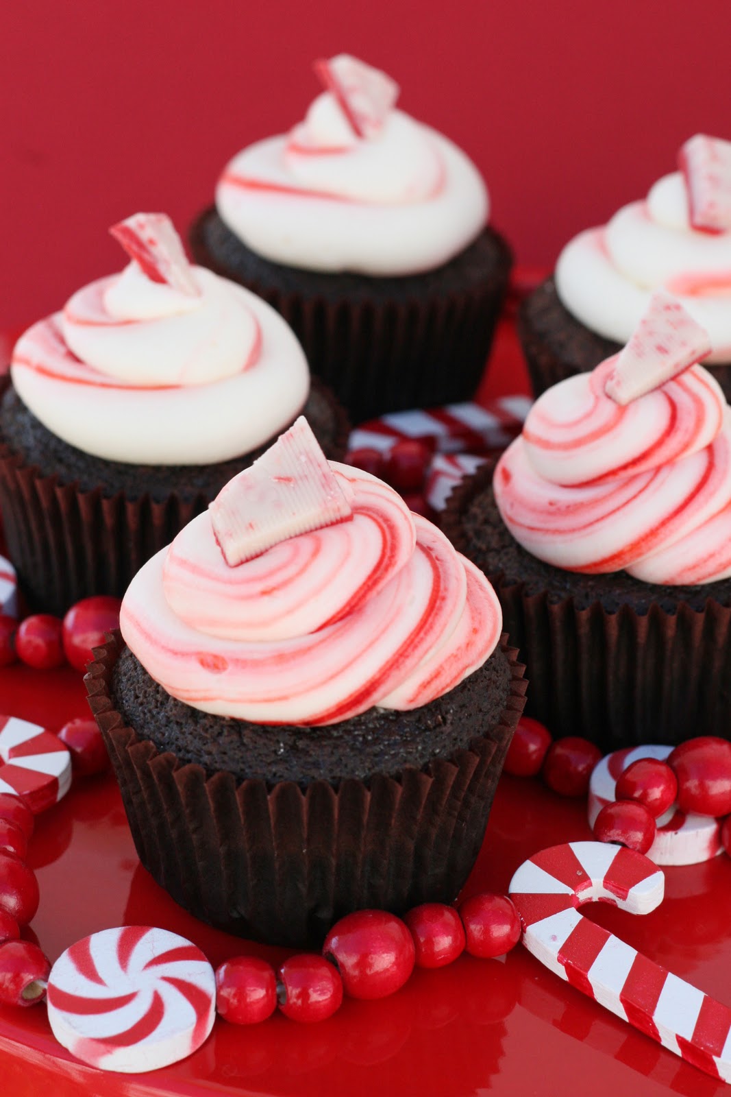 Chocolate Peppermint Cupcakes – Glorious Treats