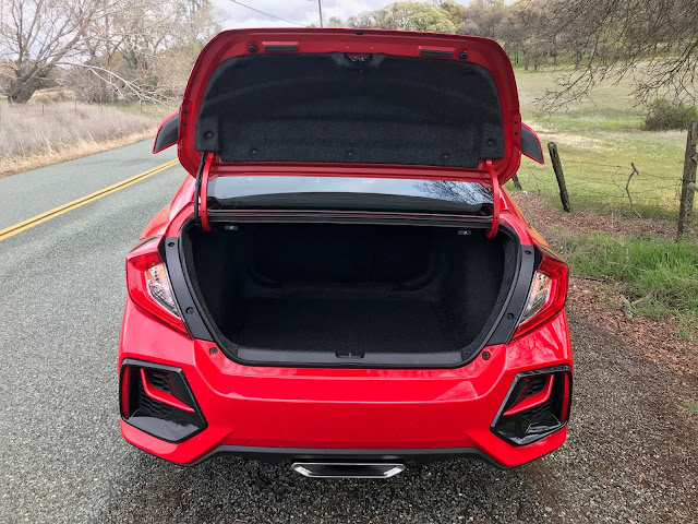 Trunk open on 2020 Honda Civic