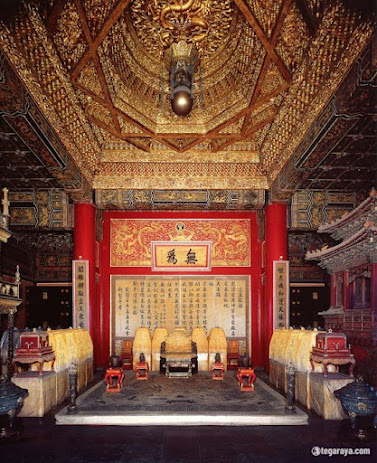 foto interior istana Zijin Cheng