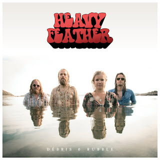 Heavy Feather "Débris & Rubble" 2019 Sweden Heavy Blues Rock debut album
