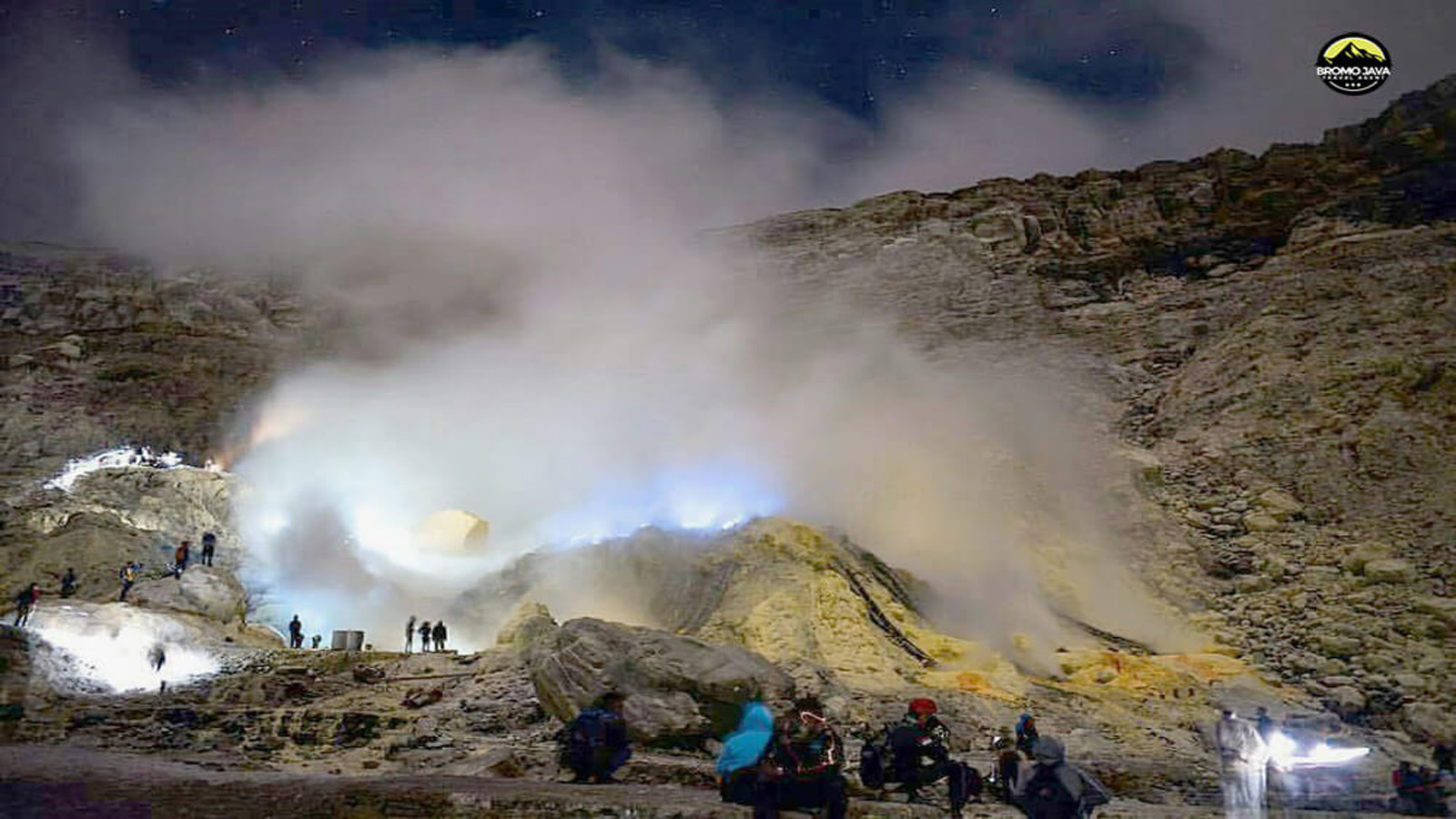 Mt Bromo Milky Way Camping, Blue Flame Ijen Crater