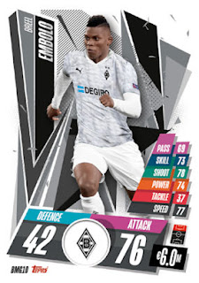 Topps Match Attax 2020-2021 Borussia Mönchengladbach Set