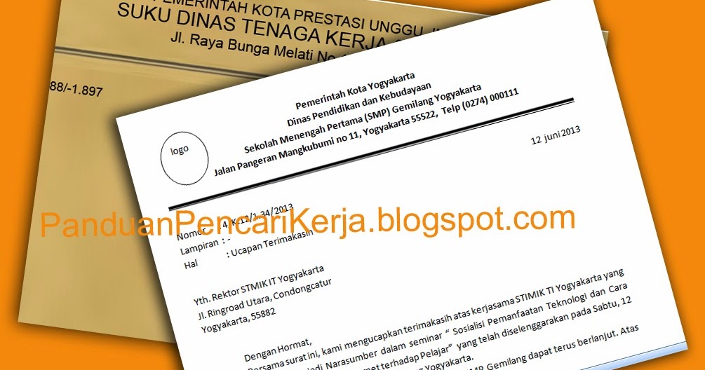 Contoh Surat Lamaran Kerja Untuk Bagian Administrasi 