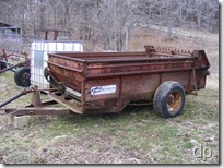 Newer Manure Spreader