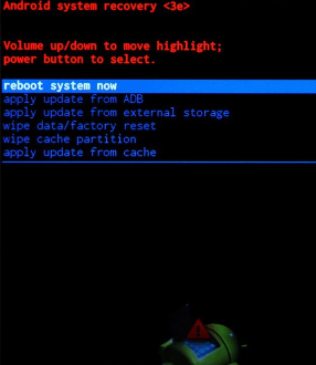 reboot system now