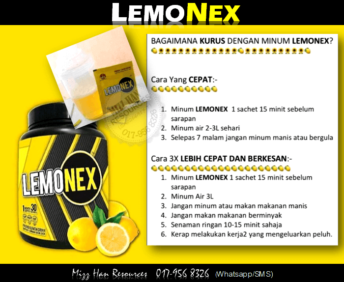 LEMONEX  MHR Stokis Produk Kecantikan